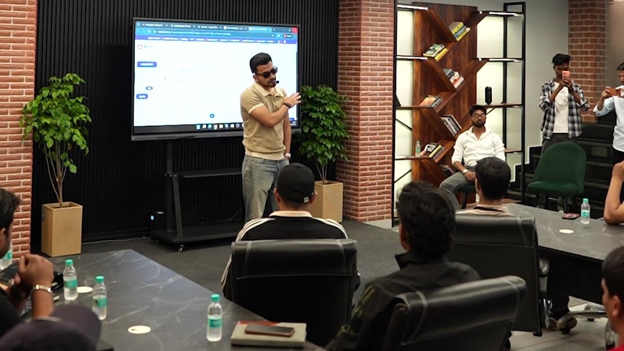 Inside the Stock Burner Academy classroom